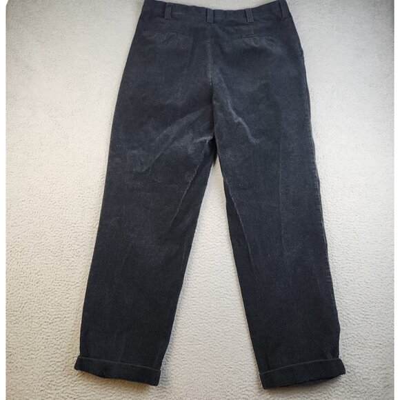 Croft & Barrow Pants Mens 36x32 Straight Corduroy Relaxed Fit Pleated Cuffed - Picture 2 of 9